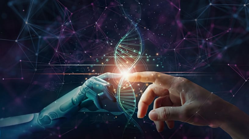 Sensores y conectividad industrial que representan IoT e Industria 4.0